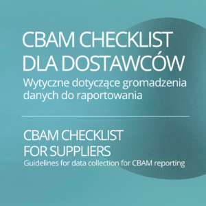 CBAM CHECKLIST DLA DOSTAWCÓW PL/ENG